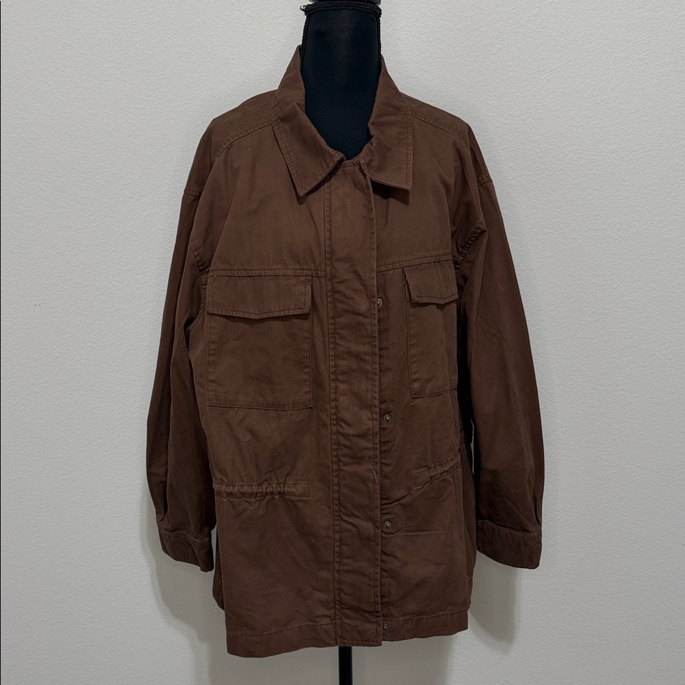 NWOT Old Navy Brown Utility Jacket